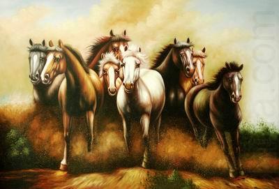 unknow artist Horses 047 oil painting picture